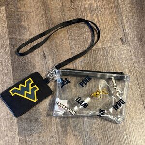 WVU Clear bag
